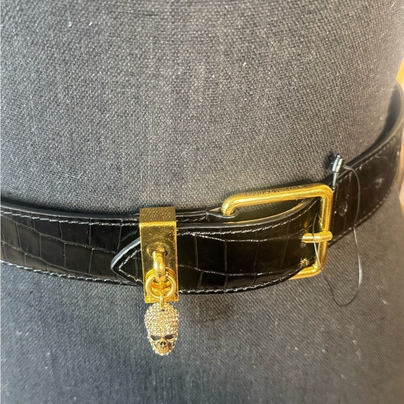 Alexander McQueen Skull Croc Embossed leather - Picture 7 of 10